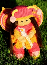 Girl butterfly