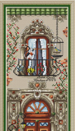 Romantic Balcony by Alena Koshkina