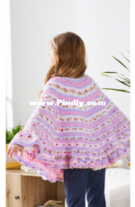 Premier-by Premier Yarns Design Team-Rosy Day Poncho-Free.