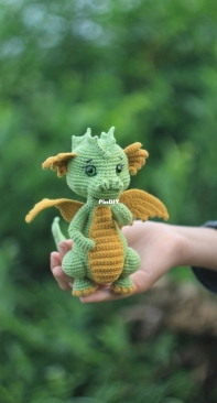 Toys Metlina Elena / Mari Shka My Toys - Elena Metlina - Albert The Dragon Scamp