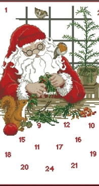 Permin of Copenhagen 34-1603 Santa Claus at the Crafting XSD