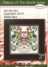 Stoney Creek Pattern Of The Month Series PM1001 September 2015 - HO HO HO Santa