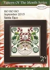 Stoney Creek Pattern Of The Month Series PM1001 September 2015 - HO HO HO Santa