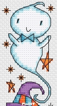 Halloween Ghosts by Durene Jones - Free