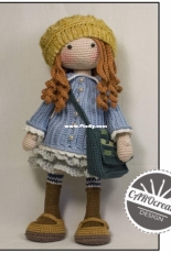 CAROcreated Design - Carola Herbst - Doll Smilla - German