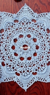 Papushoi Patterns - Polina Papushoi - Doily #21 - English