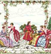 Nobility Walking in the Garden