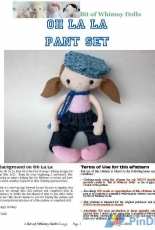 A Bit Of Whimsy Dolls-Oh La La Pant Set