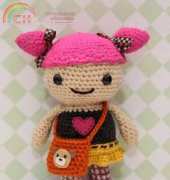 Little Muggles Amigurumi Designs - Sakura doll - English