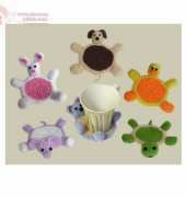 Crochet Spot - Rachel Choi - Animal Coasters