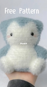 Crocheted by El - Snorlax - Free