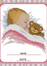 Vervaco 70.779 Sweet dream baby girl xsd + pcs