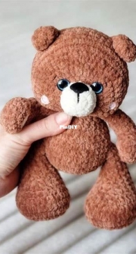 Masterskaya Wolshebstva - Alena Komartsova - Комарцова Алена - Bear BARNEY - Мишка БАРНИ - Russian
