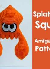 Miles of Crochet - Kristel Koevenig - Splatoon Squid Amigurumi