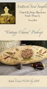 Scattered Seeds Samplers - Vintage Charm Pinkeep