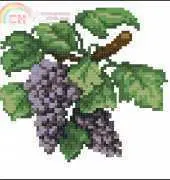 Blue / Dark Grapes 4678 from Hafty Polskie 2010.05 XSD