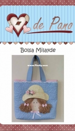 Coracao de Pano - Bolsa Milayde