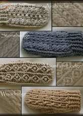 crochet garden - Lisa Naskrent - rugged mountain mittens