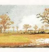 Heritage Stitchcraft - John Clayton Panoramas PRWF615 Winter Field