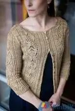 Murron Cardigan by Jennifer Wood /Wood House Knits