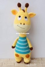 Little Bamboo Handmade Crafts - TS Min - Giraffe Amigurumi - Russian - Translated