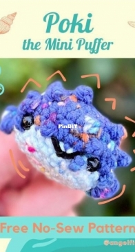 Angelfish Creations Co - Angel Seery - Poki the Mini Puffer no sew - Free