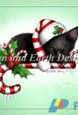 HAED HAEDMED 12360 Candy Cane by Melissa Dawn Christmas