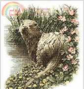 Heritage Stitchcraft JSOT437 Otter by John Stubbs