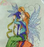 Fairy Mother and Child by Joan Elliott From The World of Cross Stitching TWOCS 153 PCS