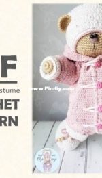 Crochet Wonders Design - Olga Kurchenko - Costume for bear