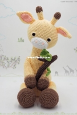 Tarturumies - Maria Bernadette Pozzi - Pattern Alfa Giraffe  - Free