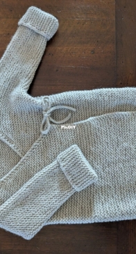 First baby sweater!