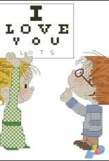 Heritage Serie Number 14 Kidlinks - In Love - I love you lots - Marty Links