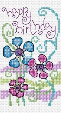 Floral Birthday by Durene Jones - Free