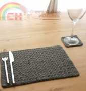 Cult of crochet - Neschof - Nicola Schofield -  Placemat and Coaster Set - Free