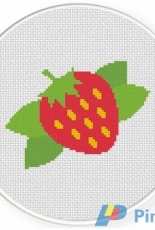 Daily Cross Stitch - Yummy Strawberry