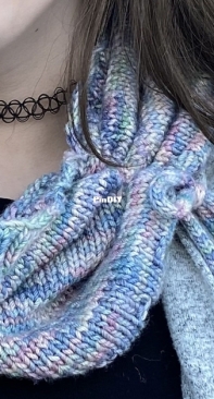All Scrunched Up Cowl by Stephanie Shiman-Free