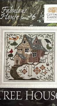 Cottage Garden Samplings CGS-1117 - Fabulous House Series 6 - Tree House