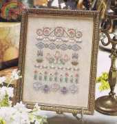Silk Flower Band Sampler from The Cross Stitcher AUG 1999