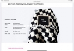 The Blue Elephants - Shehla Ahmed - Sofie’s Throw Blanket - Free