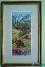 Swiss Alpine Landscape