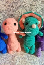 sweet oditty art - Mini dinosaurs