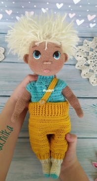 Mamaknitka - Polina Baeva - Doll Vanechka - Russian