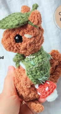 Lolly May Crochet - Tonja W - Tilly Mosswood Chipmunk