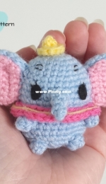 Delinlea - Danielle  - Dumbo Ufufy Amigurumi - Free