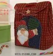 Utilisina-Patchwork Christmas Bag