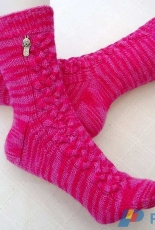 Fallreep Socks by Edda Foken-English,German-Free