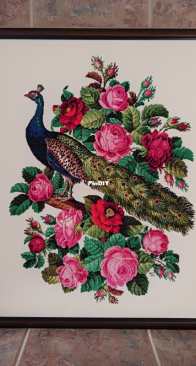 Berlin Woolwork Peacock - Victoriana Patterns