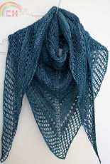 Pretty Basic Shawl by Janina Kallio - English French Finnish - Free