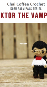 Chai Coffee Crochet - Shama Mohammed - Viktor the vampire